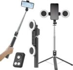 H12D লং সেলফিস্টিক+ট্রাইপড - পারফেক্ট ইনডোর শটের জন্য - Image 2