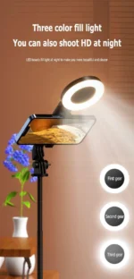 H12D লং সেলফিস্টিক+ট্রাইপড - পারফেক্ট ইনডোর শটের জন্য - Image 3