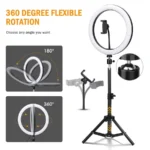 10'' Ring Light with 72'' Extendable Tripod Stand - Image 4
