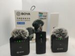 BOYA BY-MW8 উন্ডশিল্ড(পশম) যুক্ত নয়েস ফ্রি প্রফেশনাল মাইক্রোফোন। - Image 5