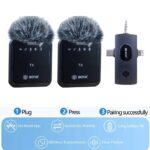 BOYA BY-MW8 উন্ডশিল্ড(পশম) যুক্ত নয়েস ফ্রি প্রফেশনাল মাইক্রোফোন। - Image 3