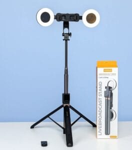 Plokama K9 Pro wireless remote control Bluetooth selfie stick for smartphones
